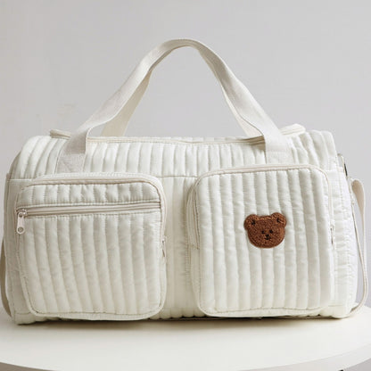 Quilted Travel Duffel Bag