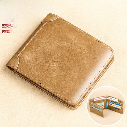 Genuine Leather RFID Wallet