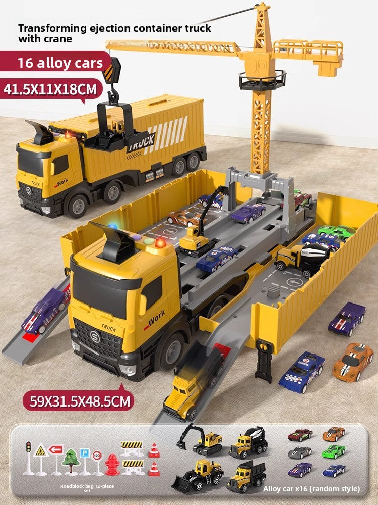 Construction Vehicle Toy Set