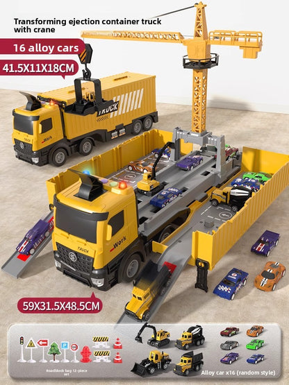 Construction Vehicle Toy Set