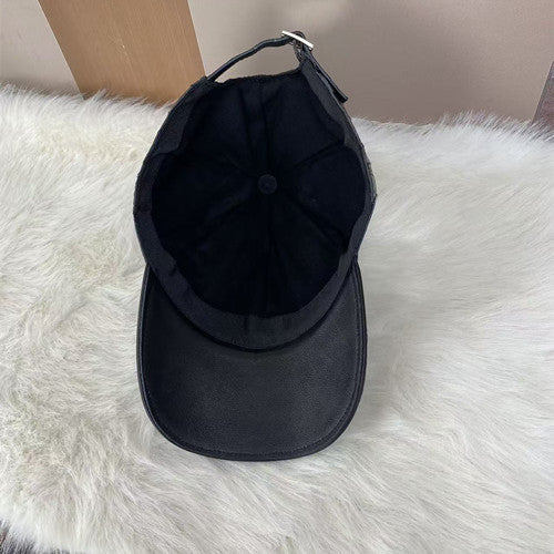 Crocodile Leather Baseball Cap