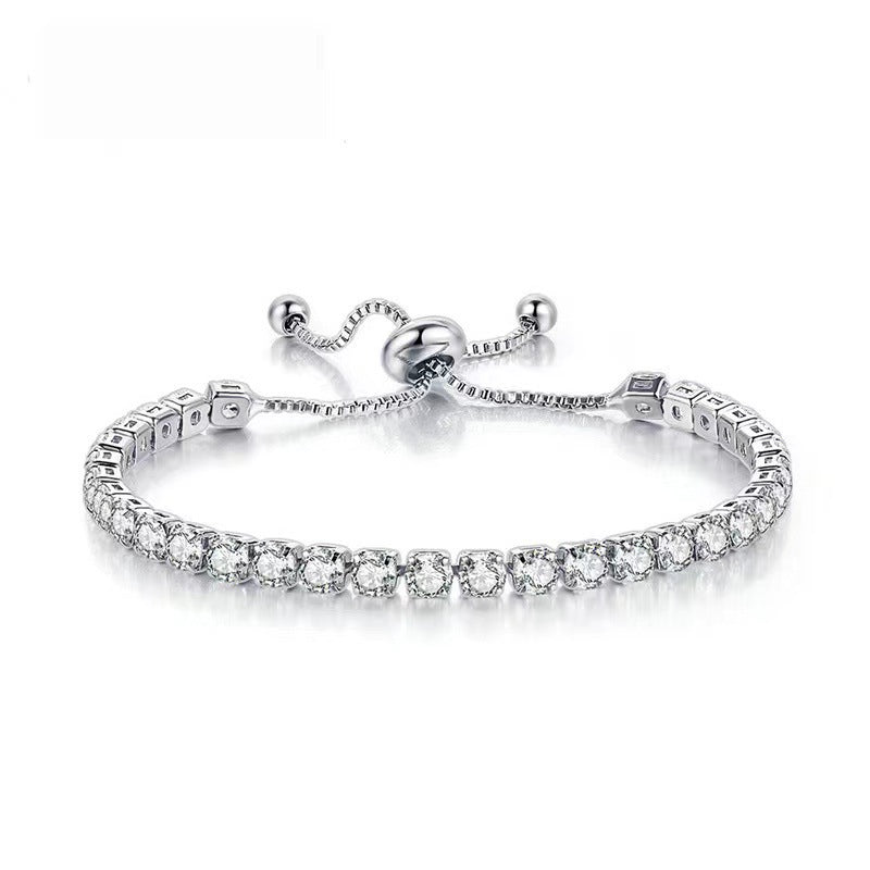 Women's Zircon Tennis Bracelet