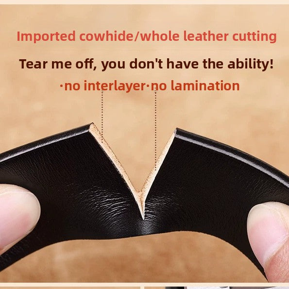 Men's Retro Leather Belt