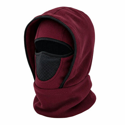 Winter Polar Fleece Balaclava Hat Face Mask & Neck Warmer