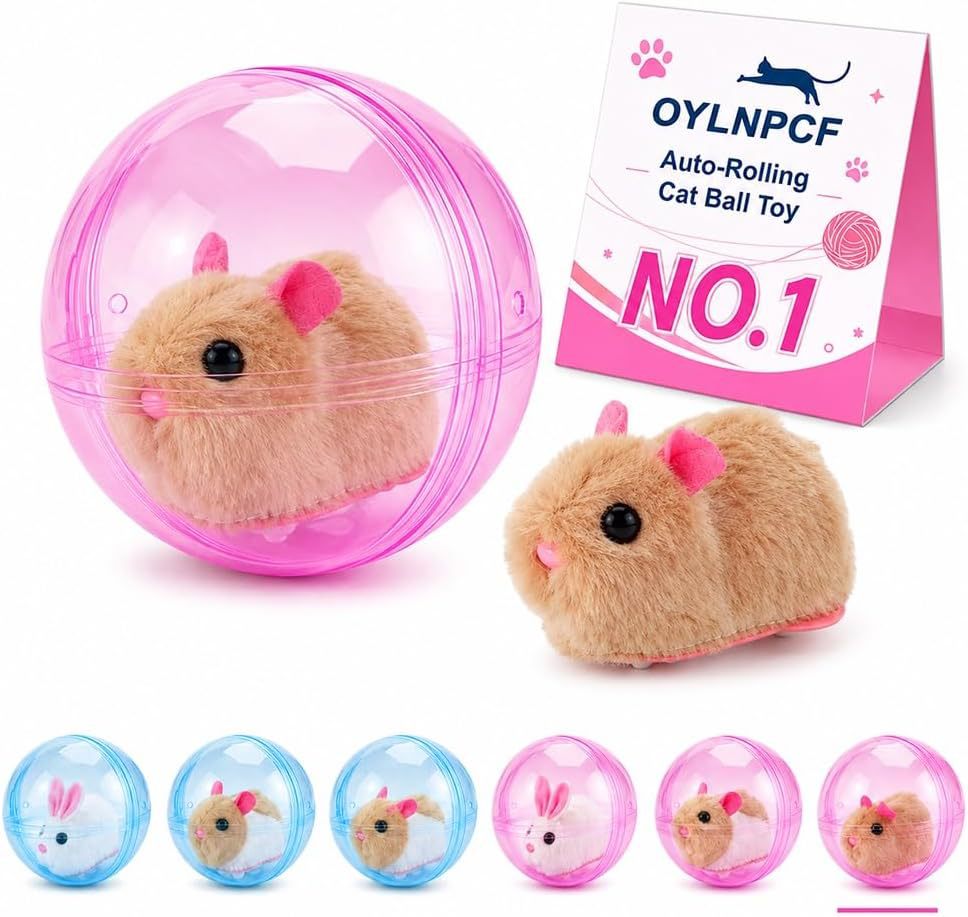 Interactive Rolling Pet Ball