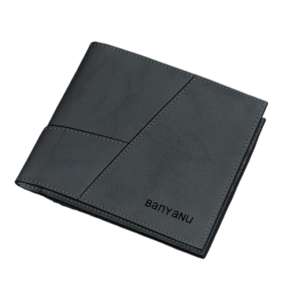 Retro Frosted Cowhide Men's Wallet