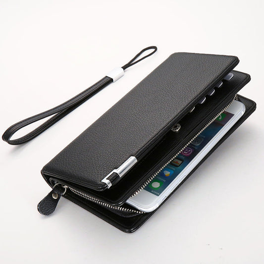 Leather Long Wallet