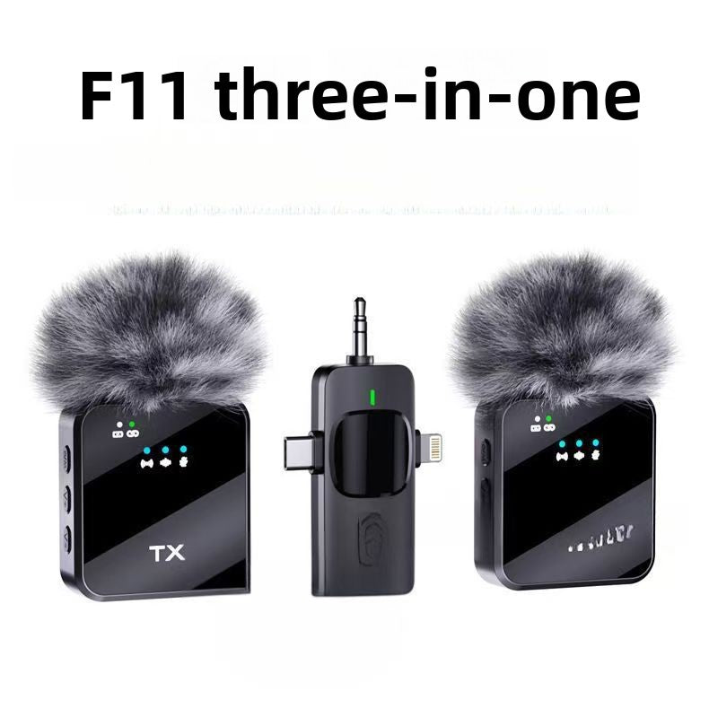 Wireless Square Lavalier Microphone
