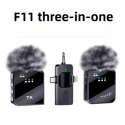 Wireless Square Lavalier Microphone