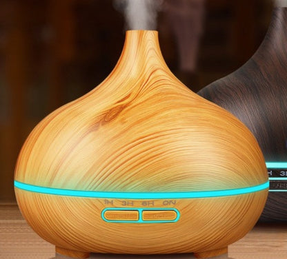 Wood Grain Aroma Humidifier