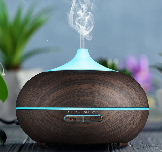Wood Grain Aroma Humidifier