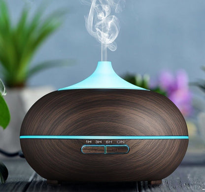 Wood Grain Aroma Humidifier