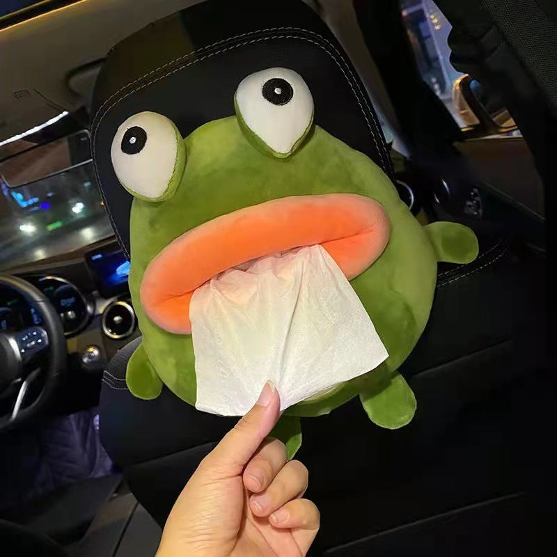 Plush Car Tissue Box