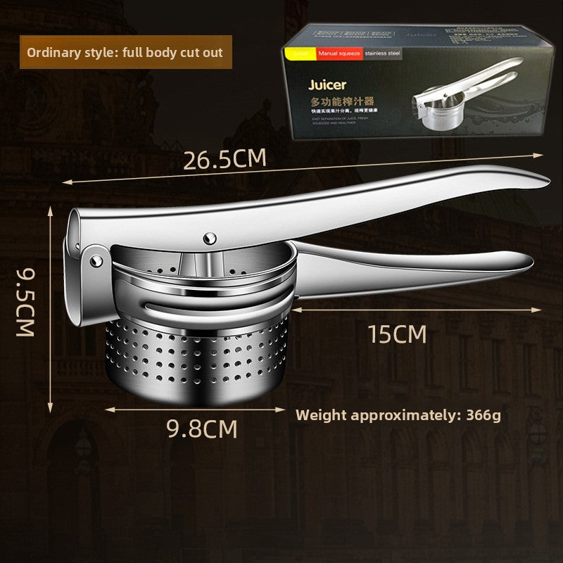 Stainless Steel Manual Juicer