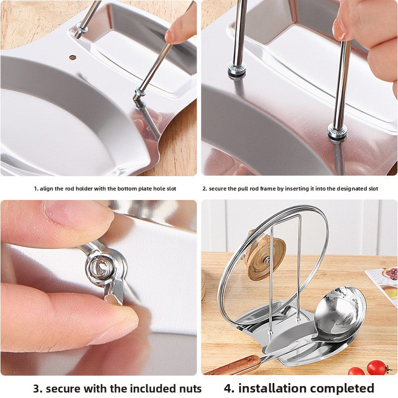 Stainless Steel Lid Rack