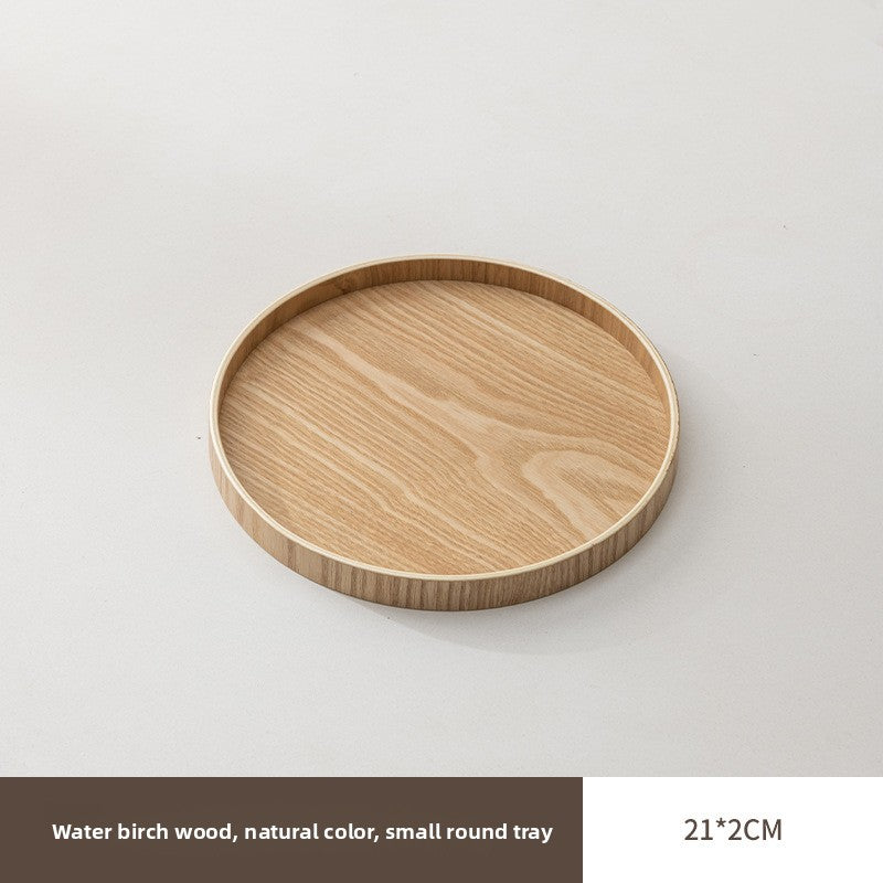 Wooden Multi-Purpose Serving Tray  Round Oval and Semicircle
