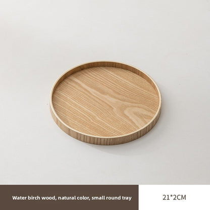 Wooden Multi-Purpose Serving Tray  Round Oval and Semicircle