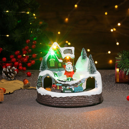 Light Up Christmas Music Box