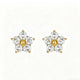 18K Gold Stud Earrings