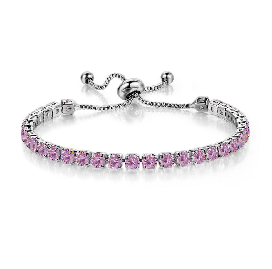 Women's Zircon Tennis Bracelet