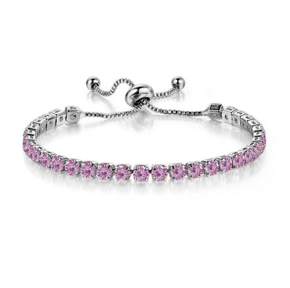 Women's Zircon Tennis Bracelet