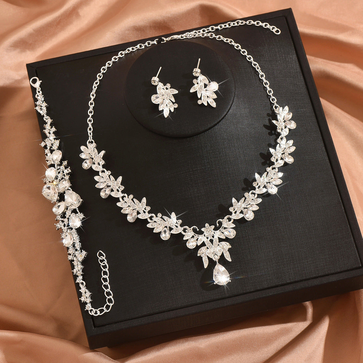 Luxury Blue Jewelry Set