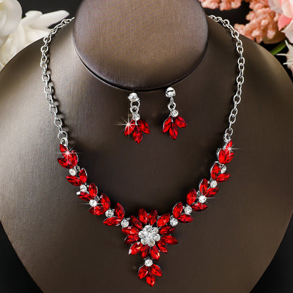 Floral Wedding Jewelry Set