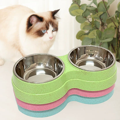 Wheat Straw Pet Feeding Bowl
