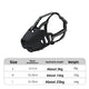 Adjustable Reflective Dog Muzzle
