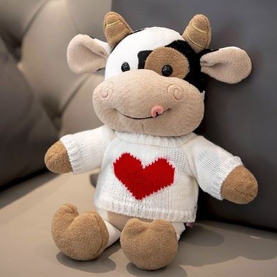 Soft Plush Cow Toy