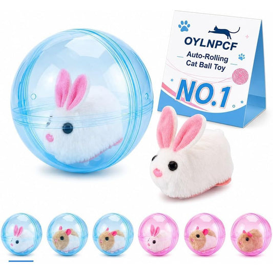 Interactive Rolling Pet Ball