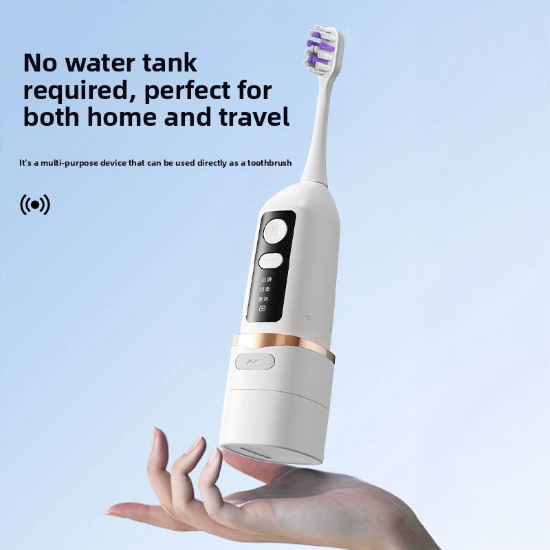 2-in-1 Ultrasonic Toothbrush Irrigator
