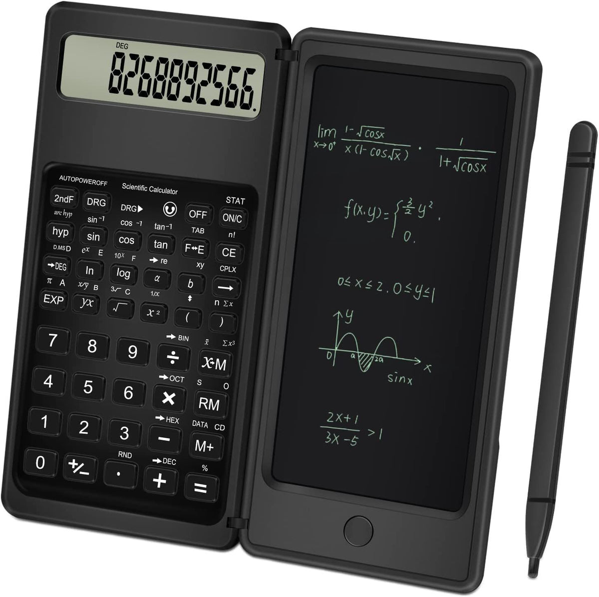 Scientific Calculator with LCD Drawing Board