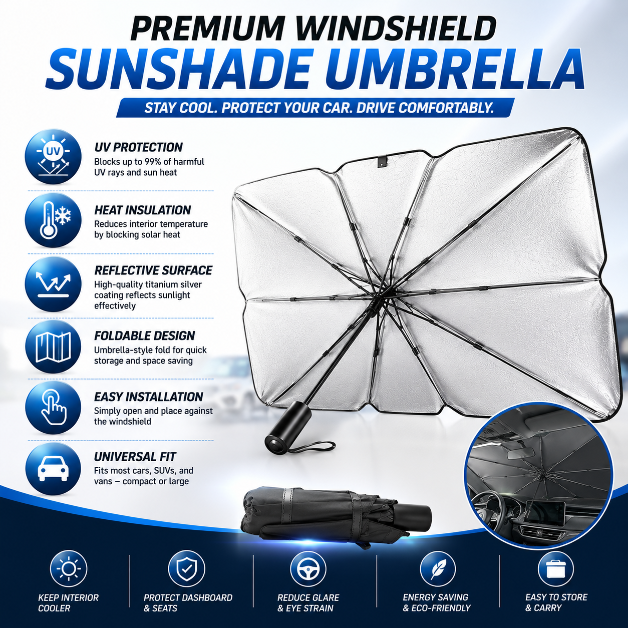 Car Sunshade Umbrella