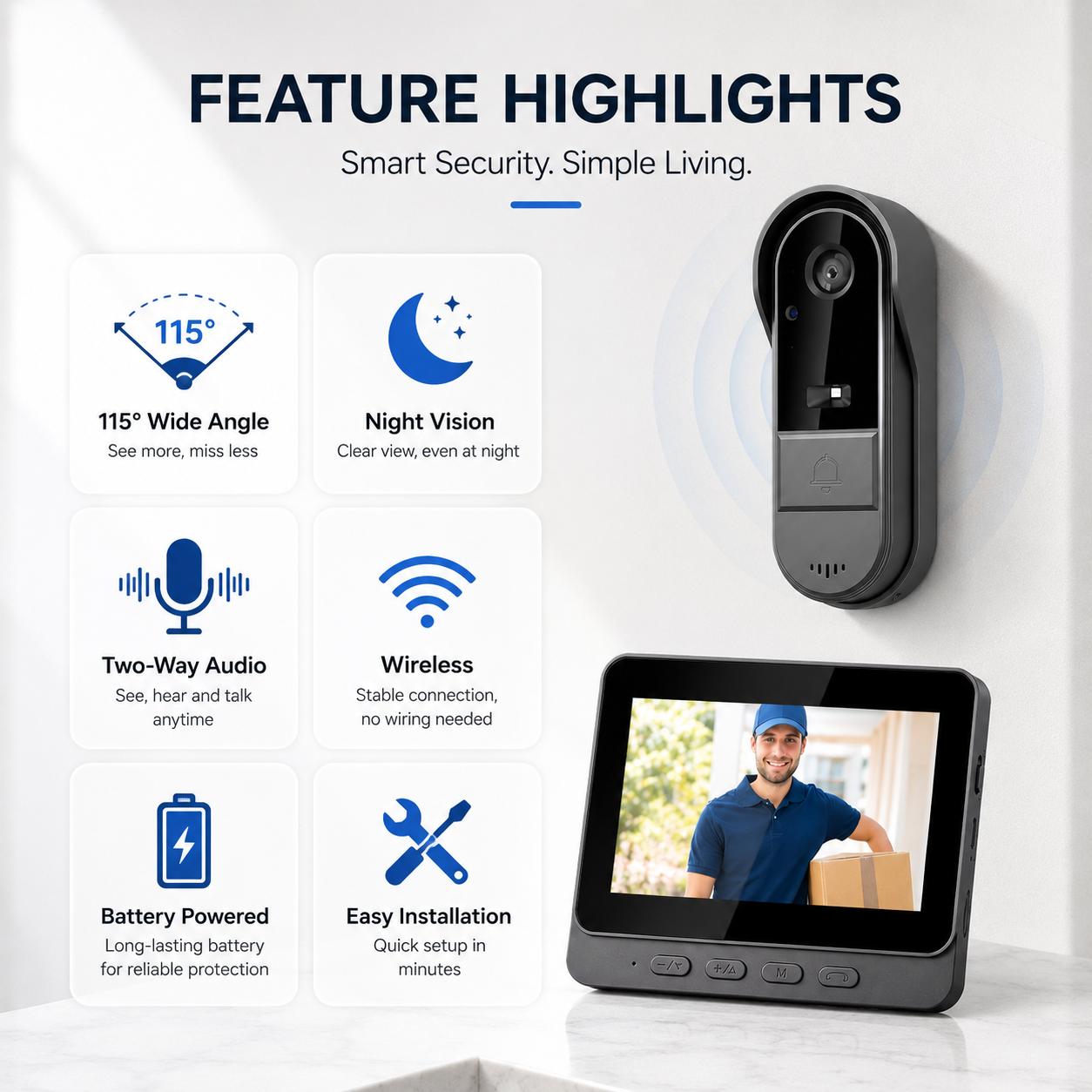 Wireless Video Doorbell