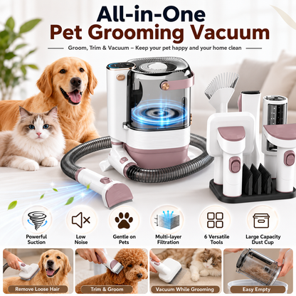 Pet Hair Grooming Vacuum