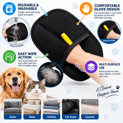 Pet Hair Removal Glove
