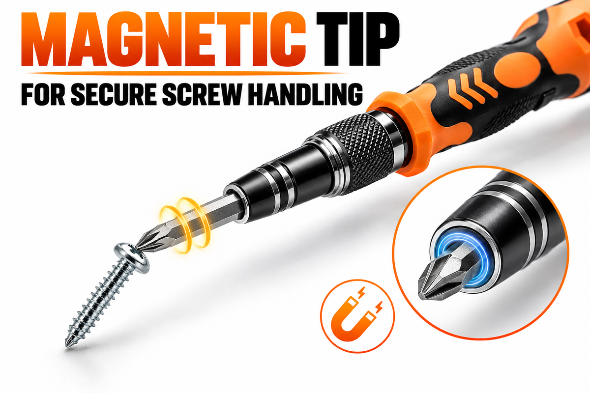 115 Piece Magnetic Screwdriver Set