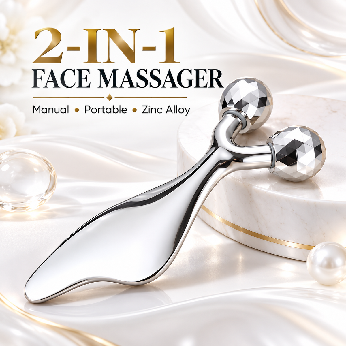 2-in-1 Face Massager