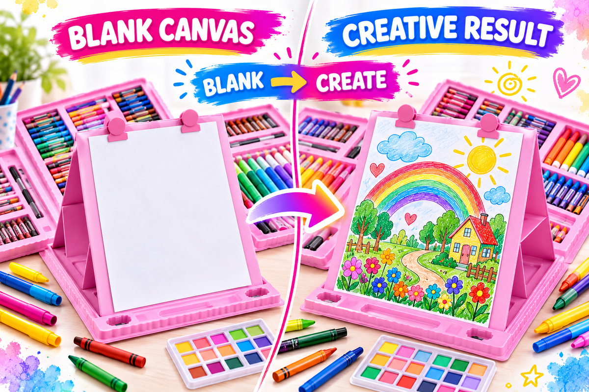 208 Piece Art Marker Set