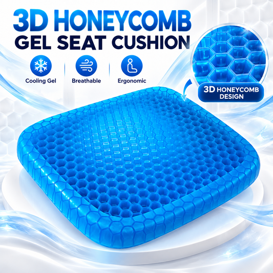 3D Honeycomb Gel Seat Cushion