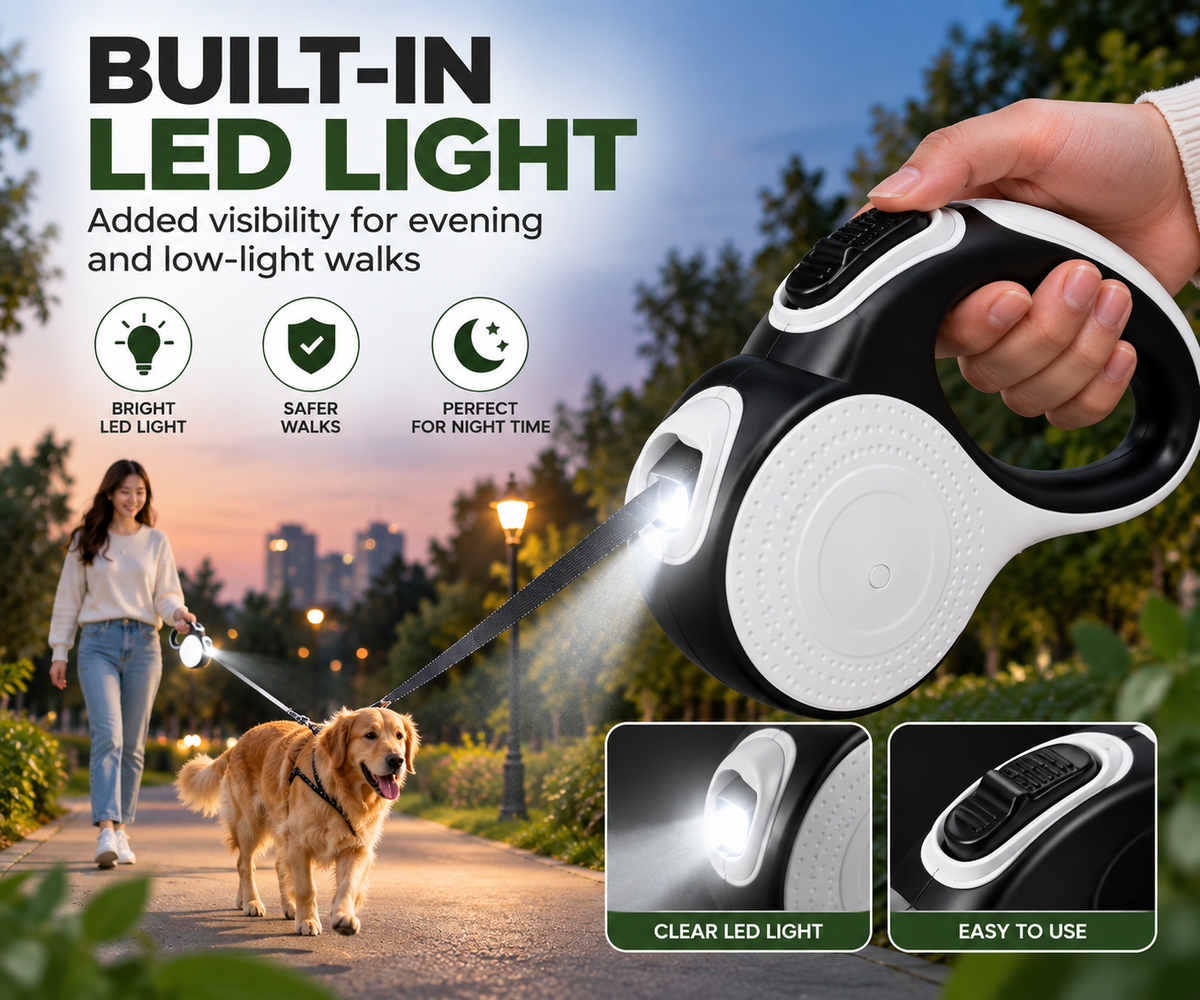 5M Retractable Dog Leash