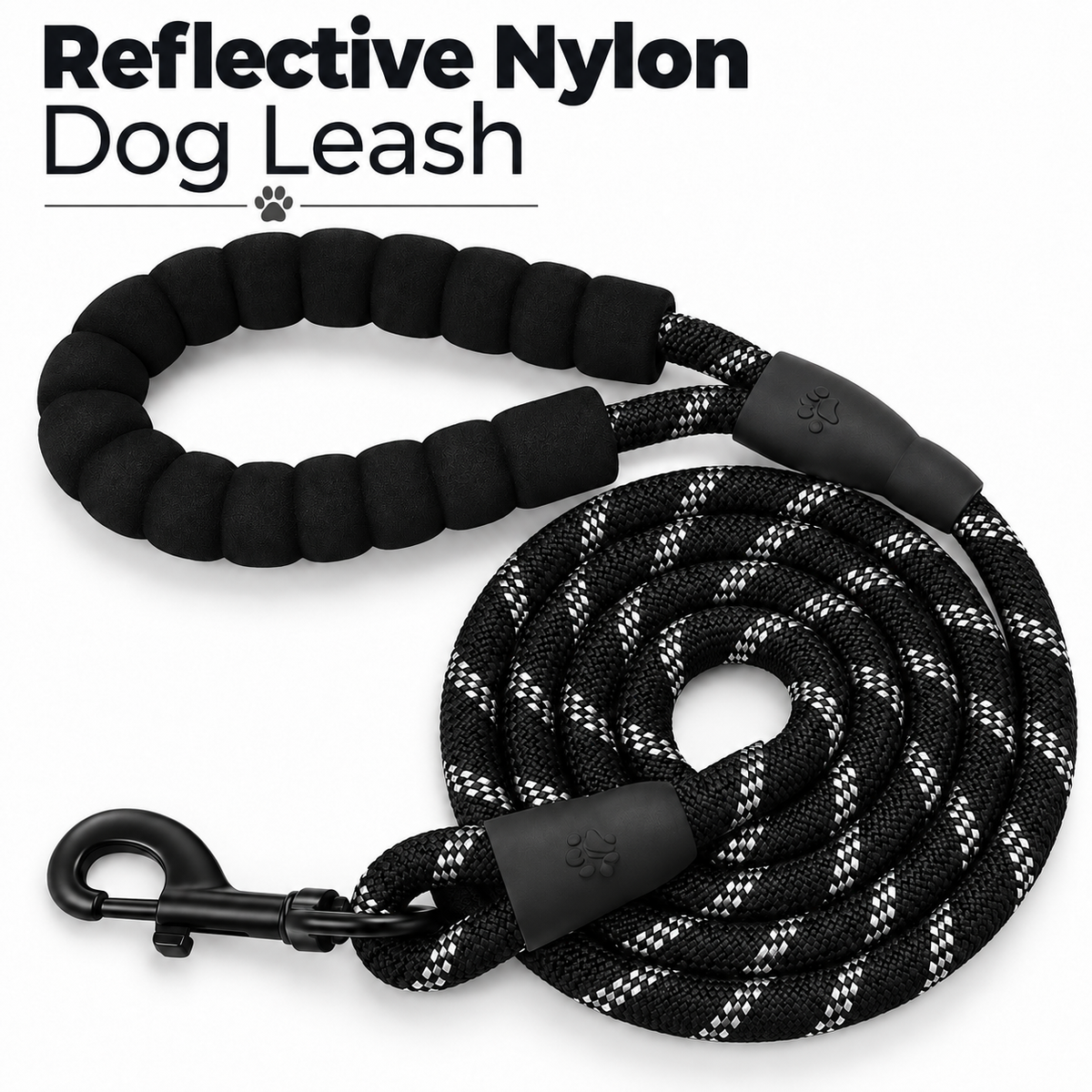 Reflective Nylon Dog Leash
