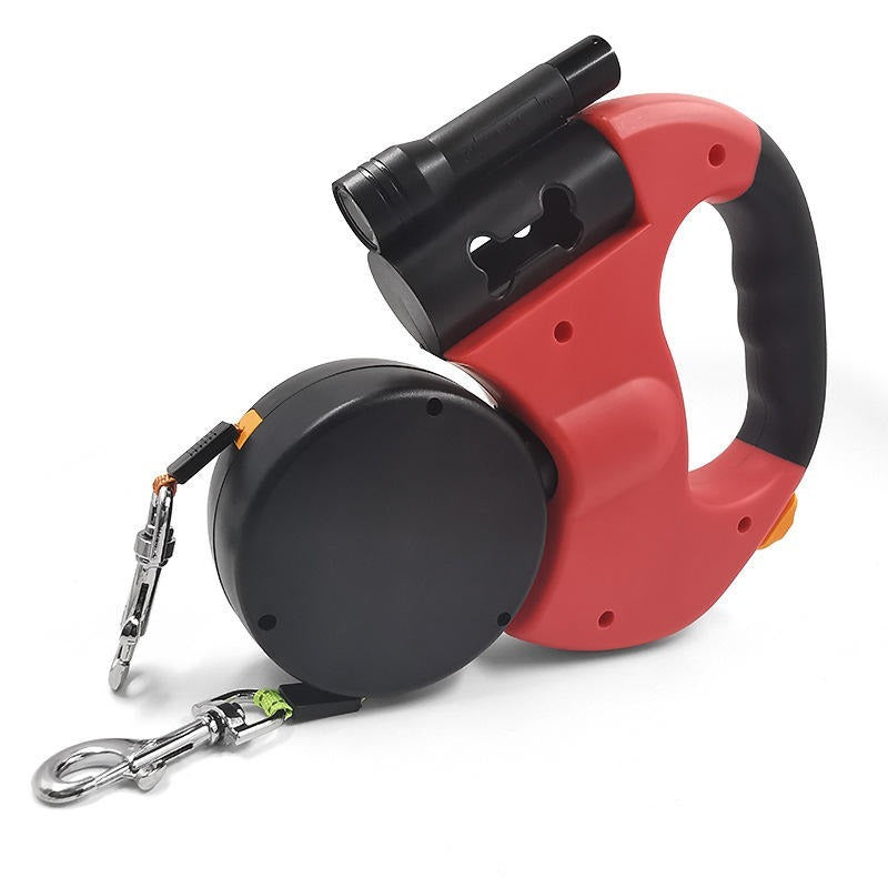 2 In 1 Retractable Dog Leash