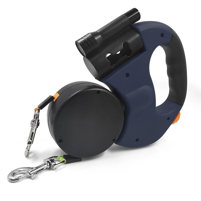2 In 1 Retractable Dog Leash