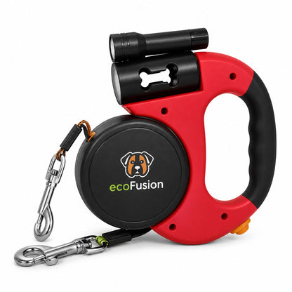 2 In 1 Retractable Dog Leash