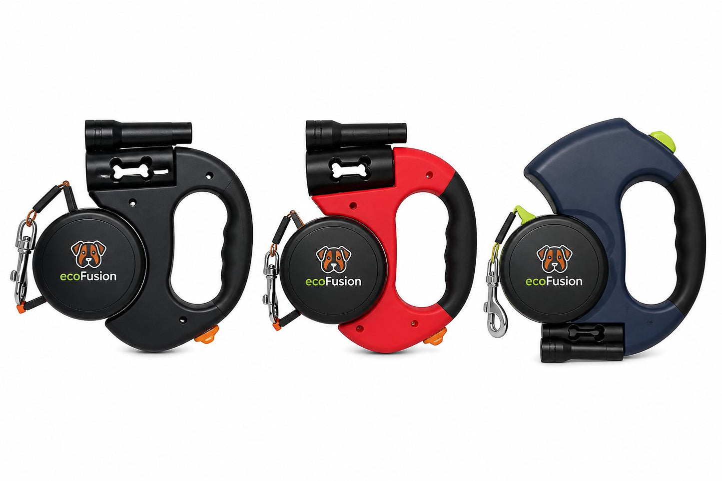 2 In 1 Retractable Dog Leash