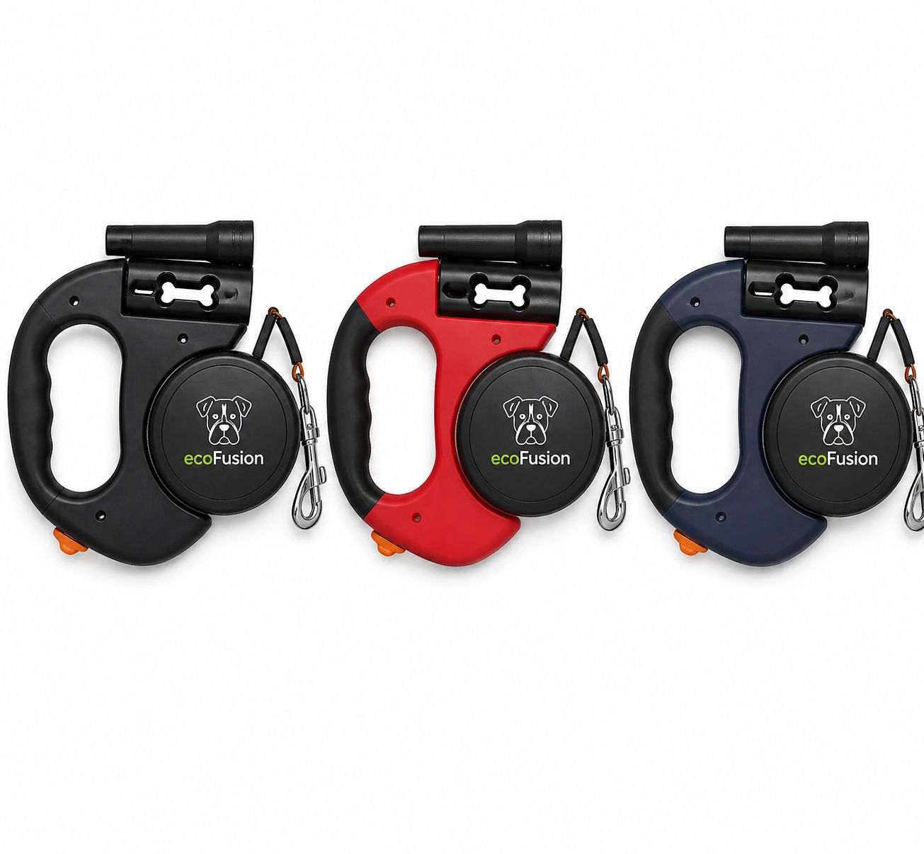 2 In 1 Retractable Dog Leash