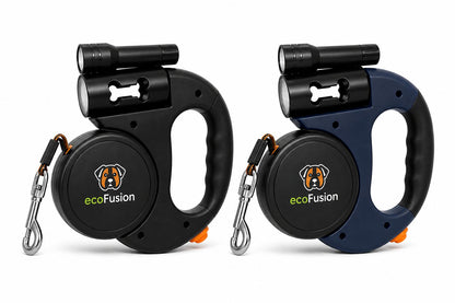 2 In 1 Retractable Dog Leash