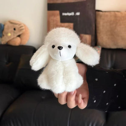 Scented Plush Dog Keychain